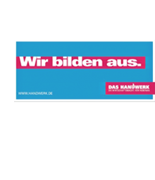 Wir bilden aus. Das Handwerk.